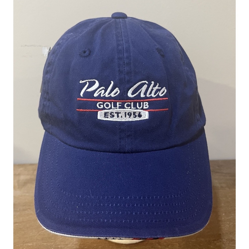 NWT Imperial Palo Alto Golf Club Hat EST‎ 1956 Navy Adjustable Pro Shop Dad Cap